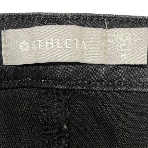 Athleta Sculptek Zip Ultra Skinny High Rise Jeans Size 8 - Picture 5 of 7